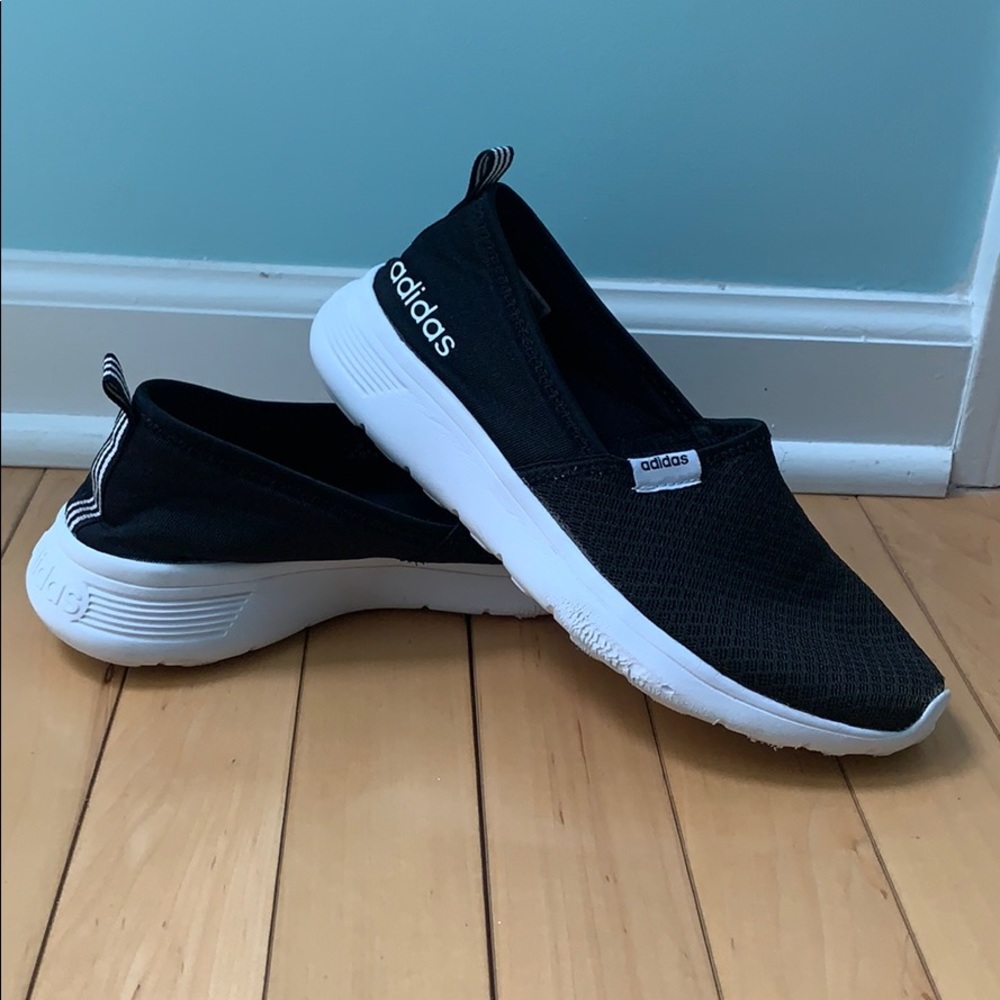 Adidas Size 7 Black Cloudfoam Lite Racer